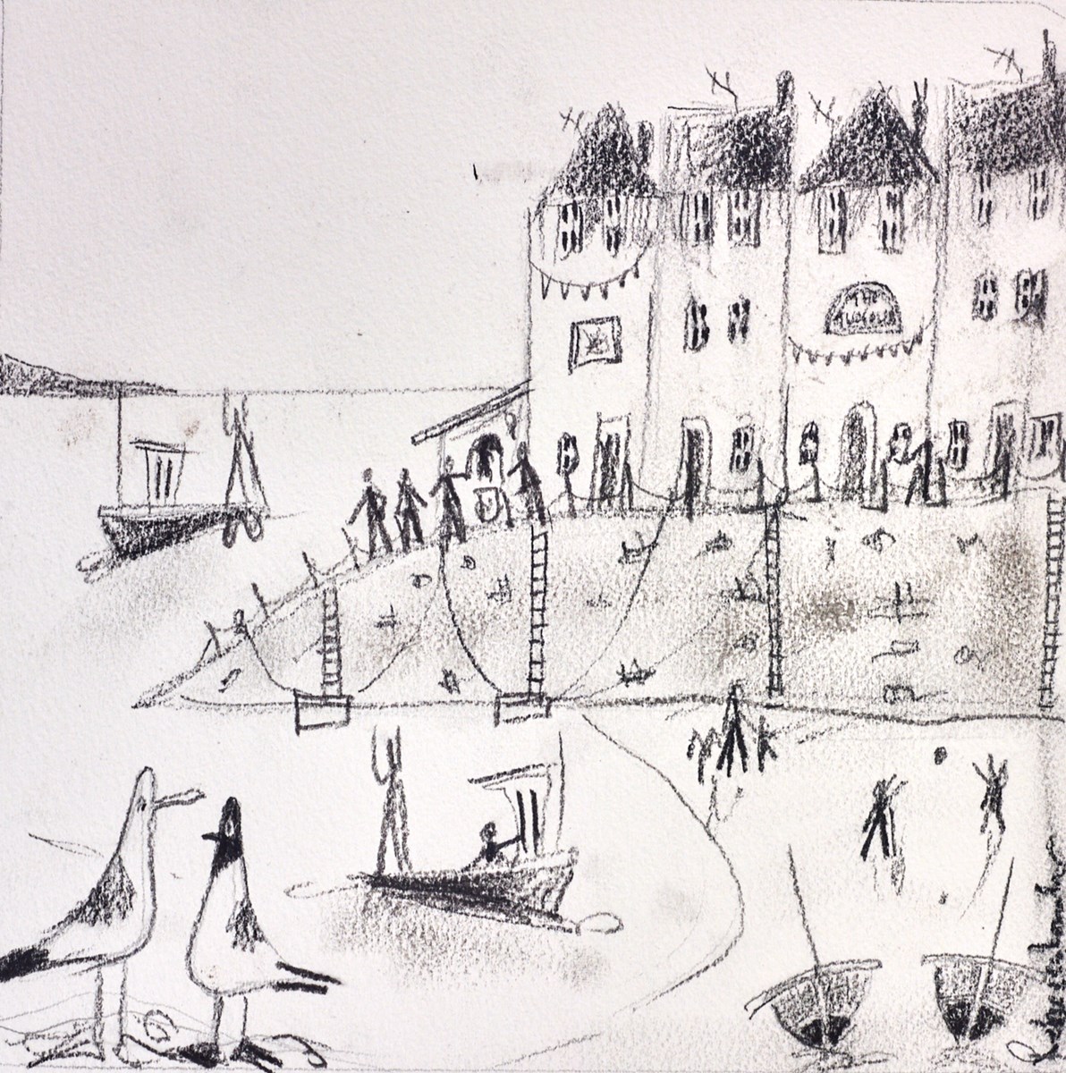 Coastal Sketch IV